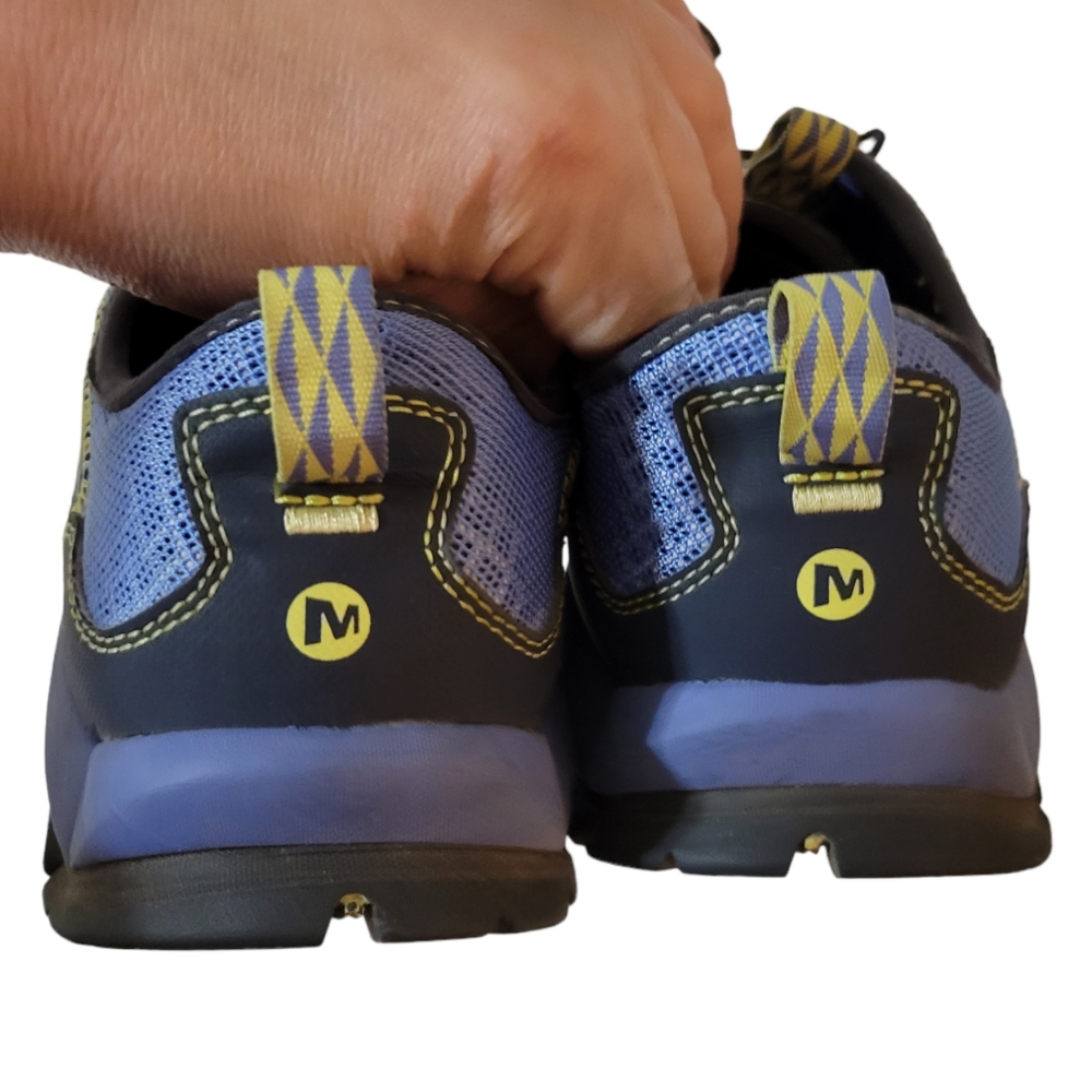 Merrell Capra Purple Hiking Shoes Sz 7 - Picture 6 of 9